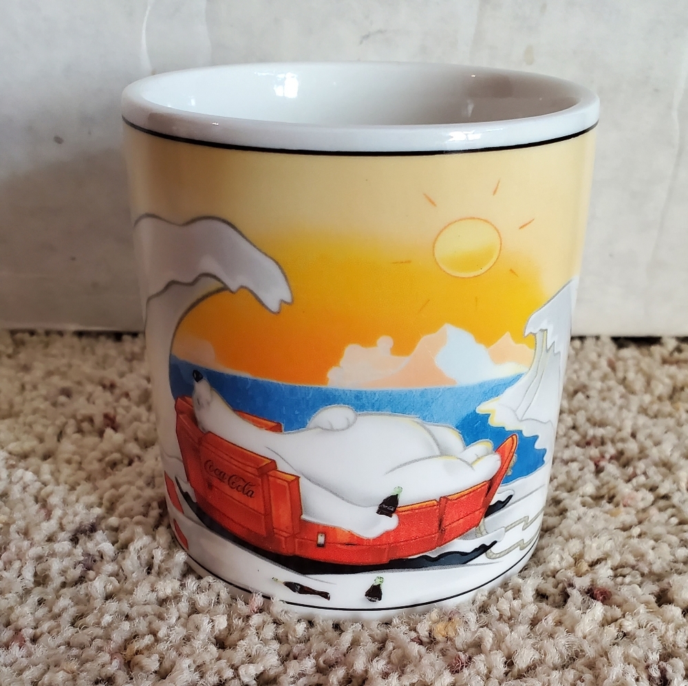 Coca-Cola Brand Stoneware Cup